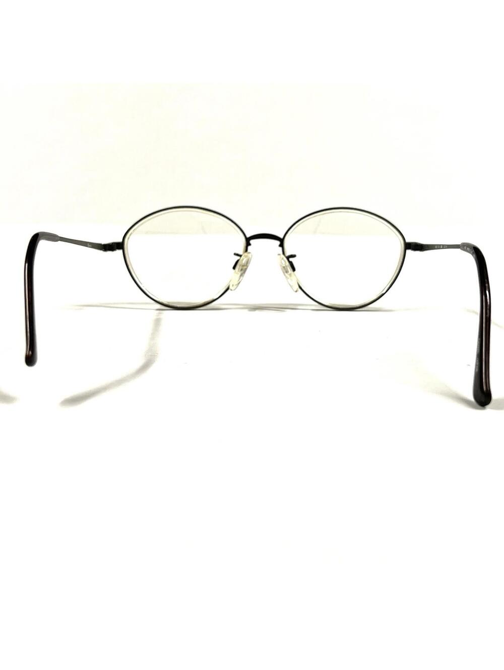 Tiara Eyeglasses Mod-714 DBU 53-16-140 FRAMES ONLY Metal Made In Japan - Picture 8 of 15